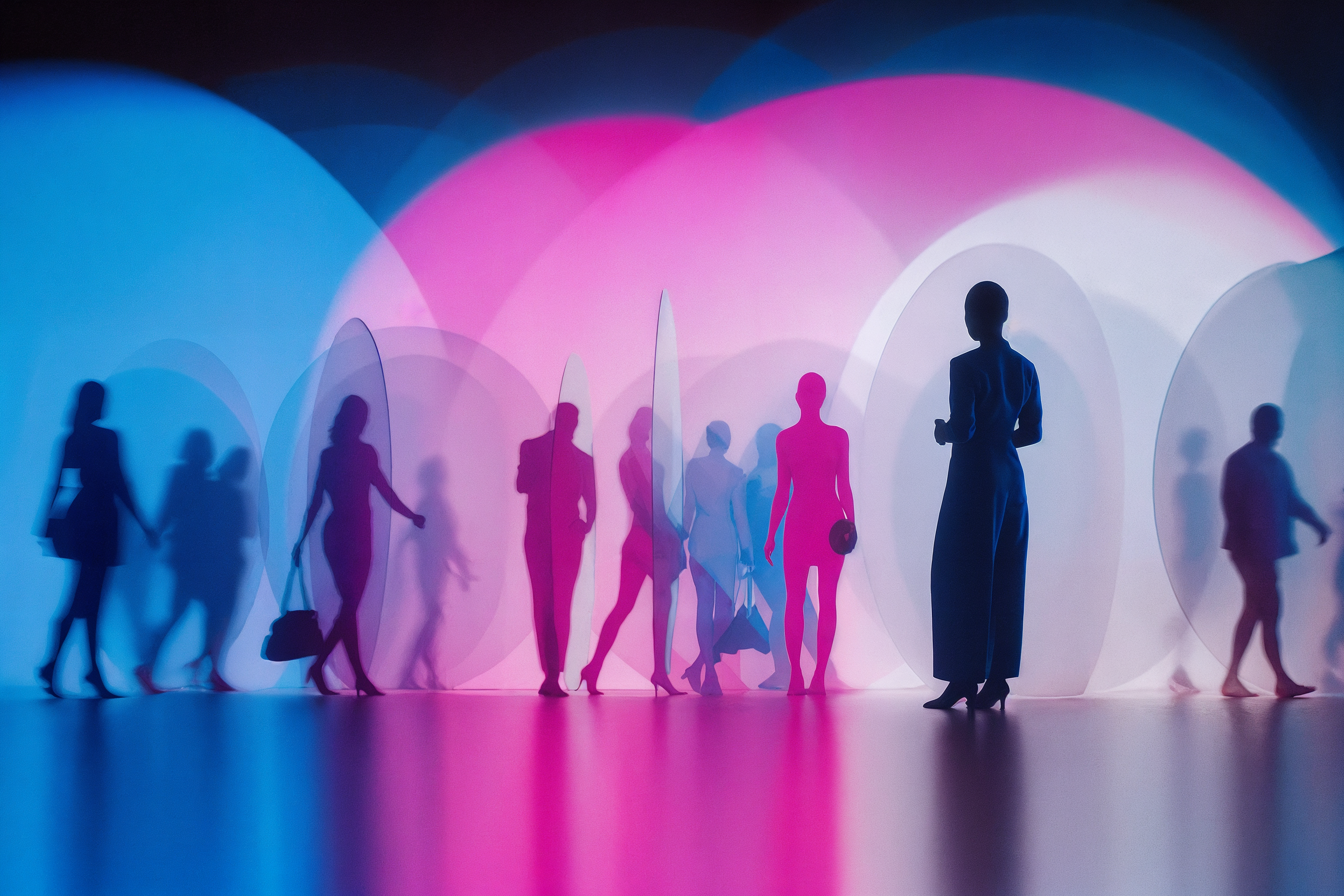 Vibrant Silhouettes
